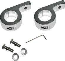 Fog Lamp 1.25" Engine Guard P-Clamp Mounts