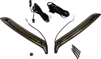 Softail Low Rider ST LED Windshield Trim
