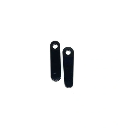 Naked Series Pair of Passenger Peg Mount Block-off Plates for Harley-Davidson Touring